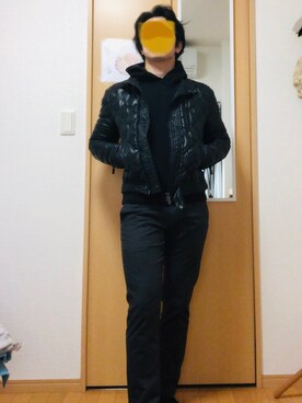 「春服デビュー宣言」｜「アイテム（ダウンジャケット/コート）」を使った、りさん（メンズ・174cm）の春コーディネート