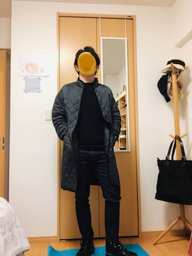 「LAVENHAM（ラベンハム）のアイテム」を使った、りさん（メンズ・174cm）の冬コーディネート