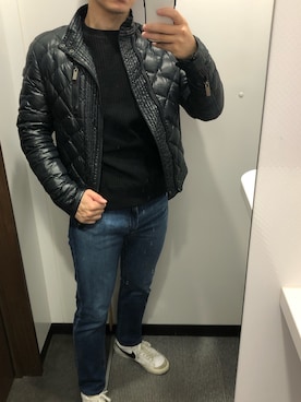 「ADD（アド）のアイテム」を使った、りさん（メンズ・174cm）の冬コーディネート