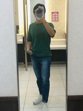 「YANUK（ヤヌーク）のアイテム（パンツ）」を使った、りさん（メンズ・174cm）の夏コーディネート