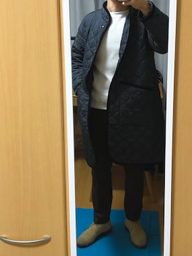 「LAVENHAM（ラベンハム）のアイテム」を使った、りさん（メンズ・174cm）の冬コーディネート