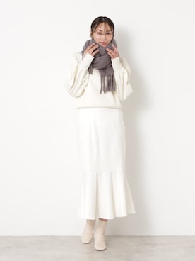 「FURLA（フルラ）のアイテム」を使った、MOONBAT_officialさん（レディース・170cm）の冬コーディネート