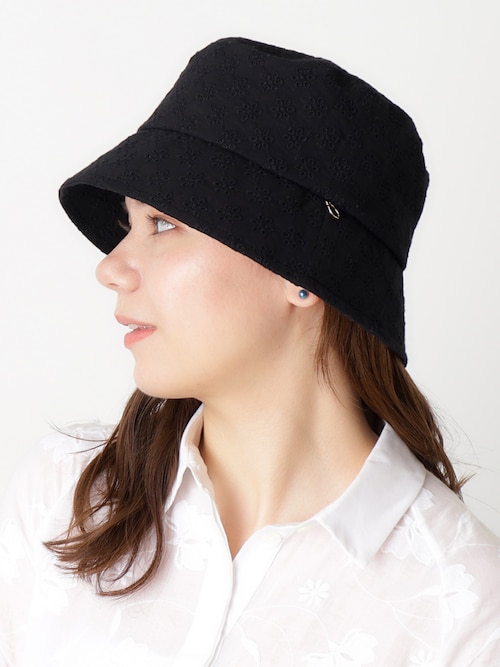 パリ直営店買付!【MONCLER】フローラルレースボブハット COMMON WARE 帽子 ハット Aurelia /MONACOレースブレードハット