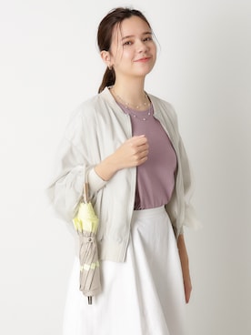 「FURLA（フルラ）のアイテム」を使った、MOONBAT_officialさん（レディース・165cm）の夏コーディネート