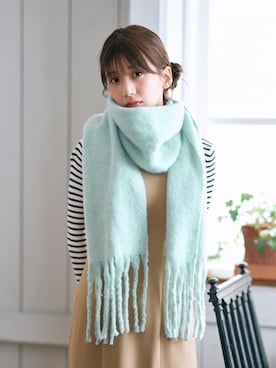 「旅行」｜MOONBAT_officialさん（レディース・170cm）の冬コーディネート