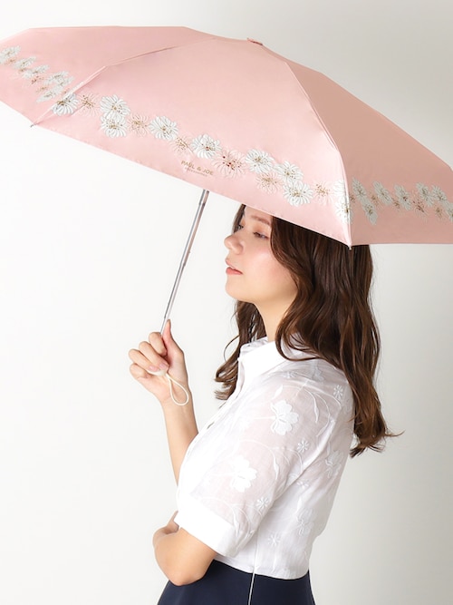 WEB限定】遮光 晴雨兼用 日傘 コンパクト 'クリザンテーム