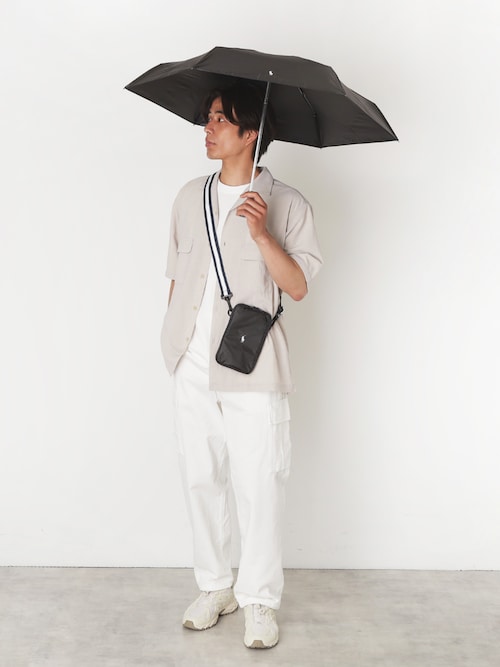 【ポロラルフローレン】晴雨兼用折りたたみ傘 遮光/uv レインポーチ付き POLO RALPH LAUREN 折りたたみ傘 「WEB限定」遮光100% 晴雨兼用