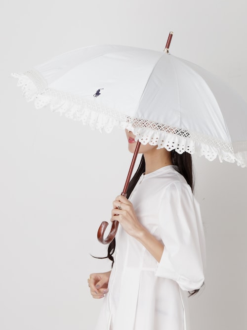 遮光 晴雨兼用日傘 長傘 エンブフリル（長傘）｜POLO RALPH LAUREN
