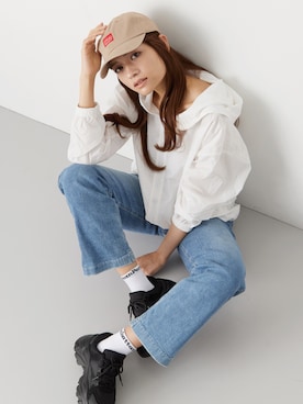 「ソックス」｜MOONBAT_officialさん（レディース・170cm）の秋コーディネート