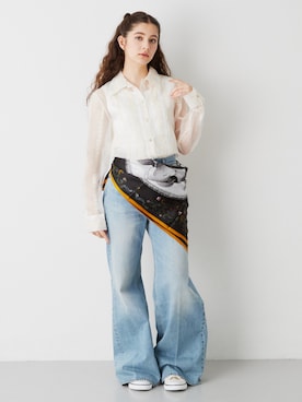 「PAUL&JOE（ポールアンドジョー）のアイテム」を使った、MOONBAT_officialさん（レディース・170cm）の秋コーディネート
