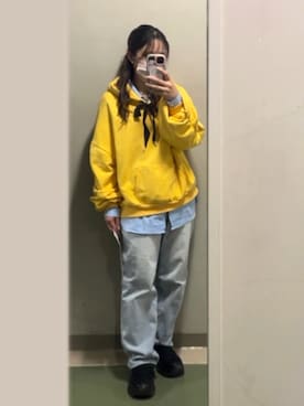 「MURUA（ムルーア）のアイテム」を使った、Miiaさん（レディース・152cm）の冬コーディネート