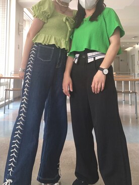 Miiaさん（レディース・152cm）の夏コーディネート