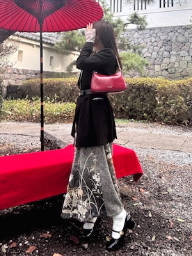 「kate spade new york（ケイトスペード ニューヨーク）のアイテム」を使った、Miiaさん（レディース・152cm）の秋コーディネート