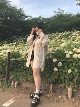 Miiaさん（レディース・152cm）の夏コーディネート