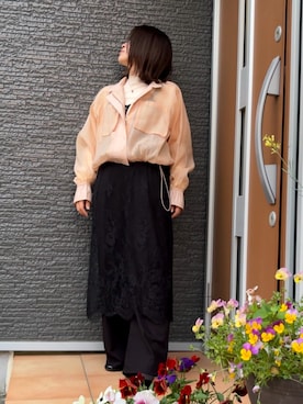 「classicalelf（クラシカルエルフ）のアイテム」を使った、Miiaさん（レディース・152cm）の春コーディネート
