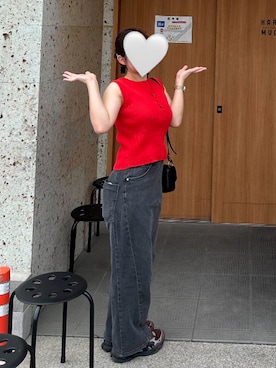 「KLON（クローン）のアイテム」を使った、Miiaさん（レディース・152cm）の秋コーディネート