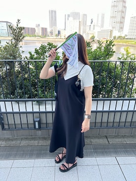 「LIVEコーデ」｜yuzuさん（レディース・169cm）の夏コーディネート