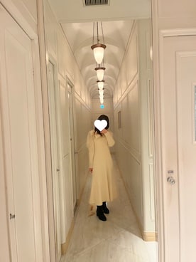 「NICE CLAUP（ナイスクラップ）のアイテム（ワンピース/ドレス）」を使った、Mariさん（レディース・161cm）の春コーディネート