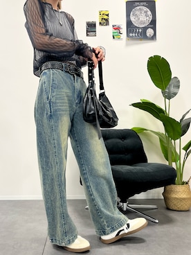 ゆりまつさん（レディース・166cm）の夏コーディネート