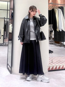 akn.さん（レディース・158cm）の冬コーディネート