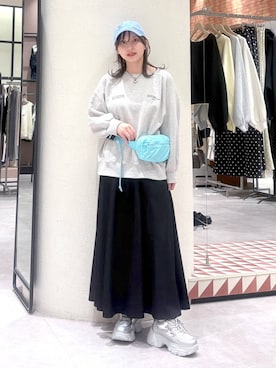 akn.さん（レディース・158cm）の冬コーディネート