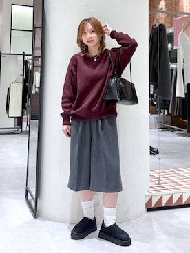 「アイテム（その他シューズ）」を使った、akn.さん（レディース・158cm・30代）の秋コーディネート