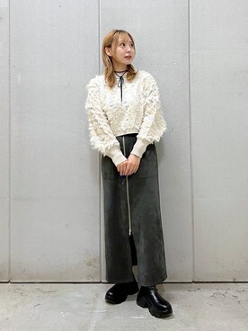 「ドットエスティ秋コーデ」｜akn.さん（レディース・158cm）の秋コーディネート