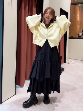 「シアートップス」｜akn.さん（レディース・158cm・20代）の秋コーディネート