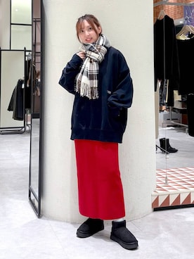 akn.さん(レディース・158cm)の冬コーディネート