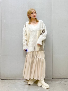 「ドットエスティ秋コーデ」｜akn.さん（レディース・158cm）の秋コーディネート