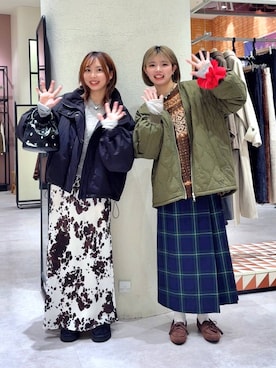 「アイテム（ハンドバッグ）」を使った、akn.さん（レディース・158cm・20代）の冬コーディネート