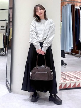 akn.さん(レディース・158cm)の冬コーディネート