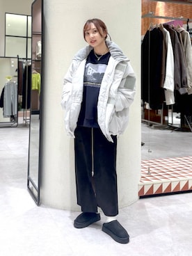 「アイテム（スウェット）」を使った、akn.さん（レディース・158cm・30代）の秋コーディネート