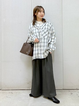 akn.さん（レディース・158cm）の冬コーディネート