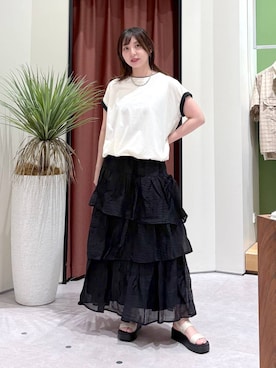 akn.さん（レディース・158cm）の夏コーディネート