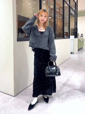 「ドットエスティ秋コーデ」｜「アイテム（アクセサリー）」を使った、akn.さん（レディース・158cm）の秋コーディネート