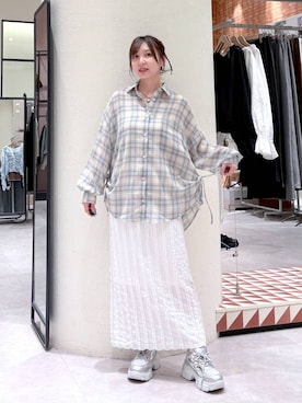 akn.さん（レディース・158cm）の春コーディネート