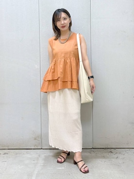 akn.さん(レディース・158cm)の夏コーディネート