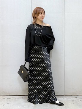 「アイテム（スカート）」を使った、akn.さん（レディース・158cm・30代）の夏コーディネート