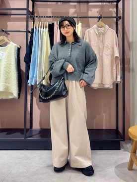 akn.さん(レディース・158cm)の冬コーディネート