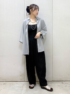 akn.さん（レディース・158cm）の夏コーディネート
