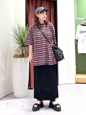 akn.さん(レディース・158cm)の夏コーディネート
