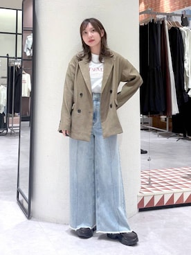 akn.さん（レディース・158cm）の春コーディネート