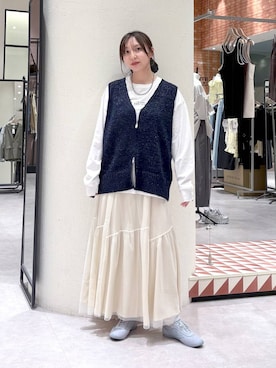 akn.さん（レディース・158cm）の春コーディネート