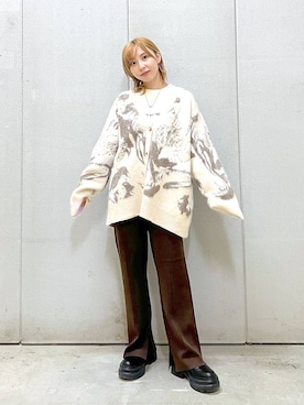 akn.さん（レディース・158cm）の冬コーディネート