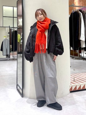 「アイテム（その他シューズ）」を使った、akn.さん（レディース・158cm・30代）の秋コーディネート