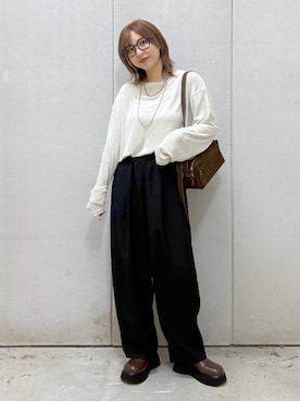 「アイテム（サンダル）」を使った、akn.さん（レディース・158cm・30代）の夏コーディネート