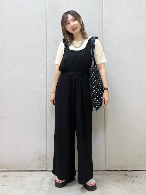 ローリーズファーム LOWRYSFARM ウエストフリルサロペット 楽天市場】【SALE／20%OFF】ウエストフリルサロペット LOWRYS