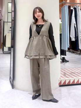 akn.さん（レディース・158cm）の冬コーディネート