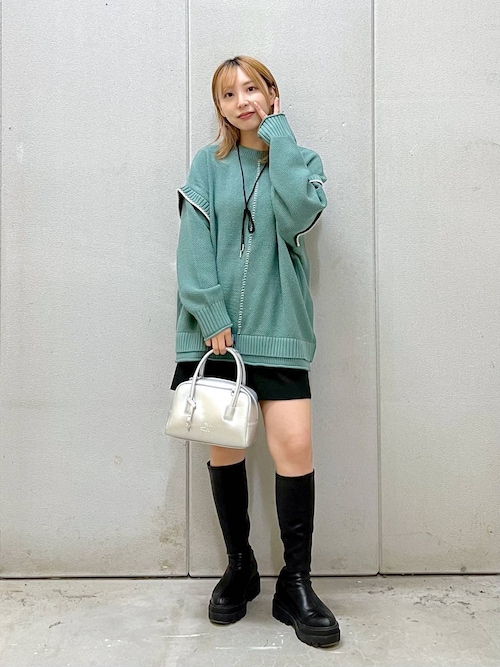 LOWRYS FARM 2WAYステッチプルオーバーLS LOWRYS FARM2WAYステッチ